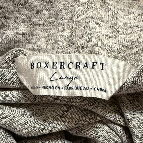🌹NWOT:BOXER CRAFT CUDDLE OXFORD HEATHER JOGGERS - Picture 7 of 7
